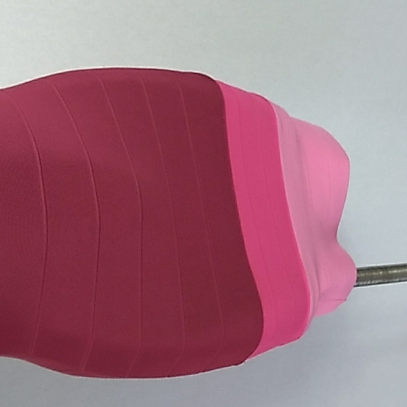 NEW superdown women bandage bodycon dress pink/Red mini dress size S NWT - Picture 4 of 9